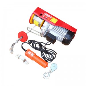 Lowest Price for 2 Speed Hoist - 110V0miniature winch wireless remote control electric hoist for household decoration feeding – lihua